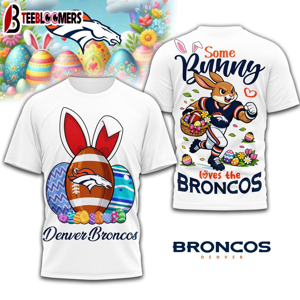 Denver Broncos NFL Easter Day 3D Shirt For Fans