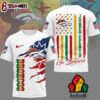Denver Broncos NFL Juneteenth Freedom 3D T-Shirt