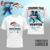 Denver Broncos NFL Prostate Cancer Awareness Month 3D Shirt