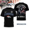 Denver Broncos NFL Sons of Anarchy 3D T-Shirt