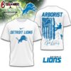 Detroit Lions NFL Arborist 3D Shirt For Fans
