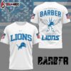 Detroit Lions NFL Barber 3D Shirt For Fans
