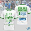 Detroit Lions NFL Mental Health Matters 3D T-Shirt