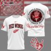 Detroit Red Wings NHL MMIW Awareness 3D T-Shirt