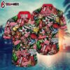 Detroit Red Wings Tiki Island Summer Hawaiian Shirt