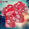 Detroit Red Wings Tropical Bloom Summer Hawaiian Shirt