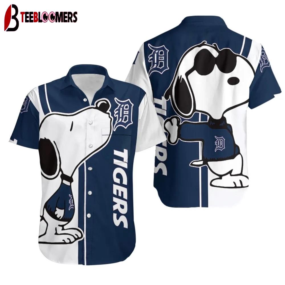 Detroit Tigers Cool Snoopy Summer Hawaiian Shirt