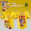 Detroit Tigers MLB x The Simpsons Baseball Jersey Shirt For Fans
