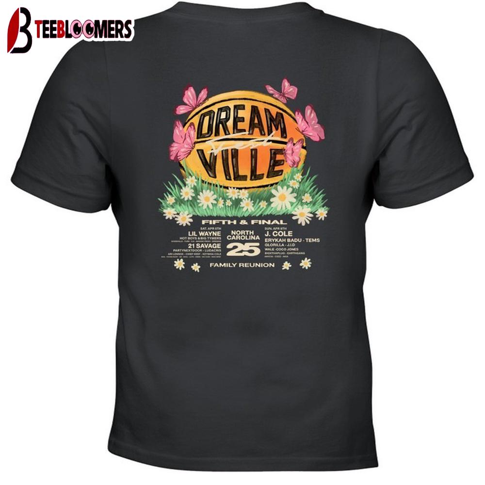 Dreamville Fest 25 Basketball Unisex T-Shirt