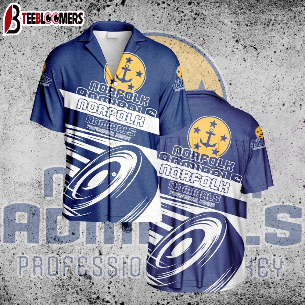 ECHL Norfolk Admirals Hawaiian Shirts For Fans