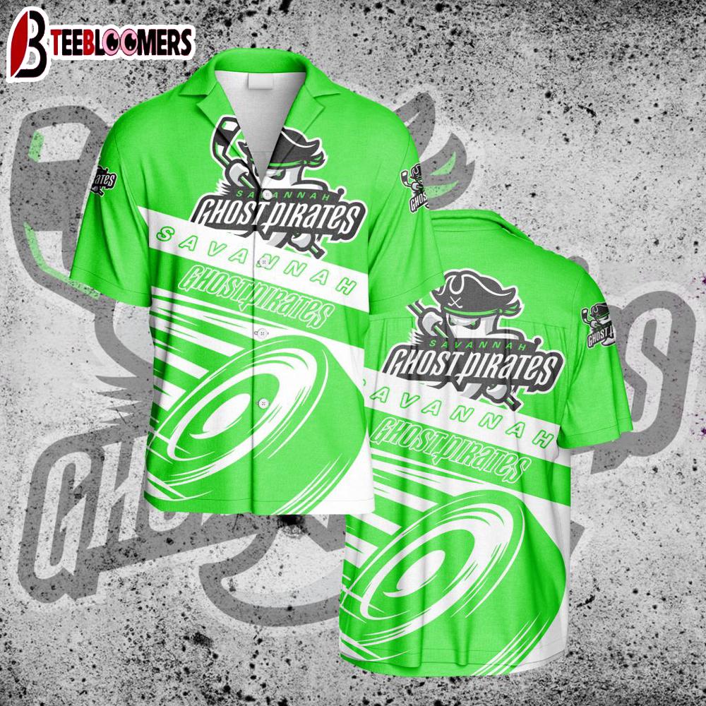ECHL Savannah Ghost Pirates Hawaiian Shirts For Fans