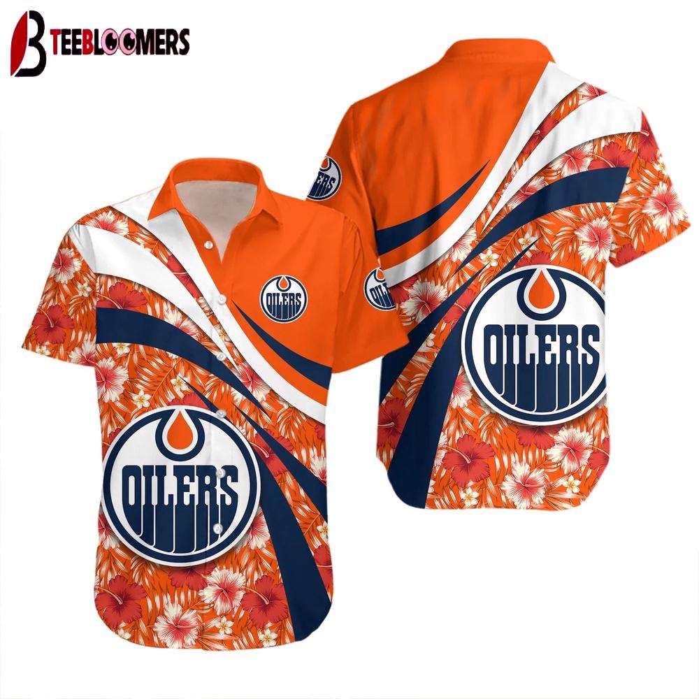 Edmonton Oilers Island Vibes Summer Hawaiian Shirt