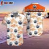 Edmonton Oilers Tropical Sunset Summer Hawaiian Shirt
