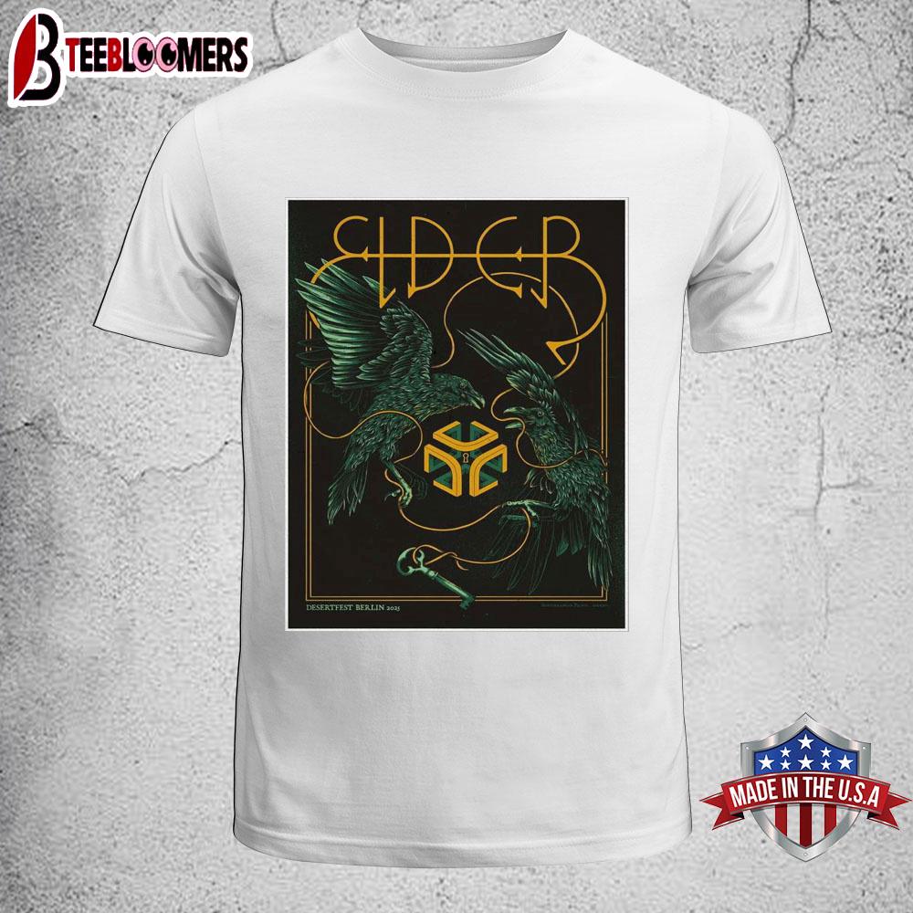 Elder Desertfest Berlin Tour 2025 Unisex T-Shirt