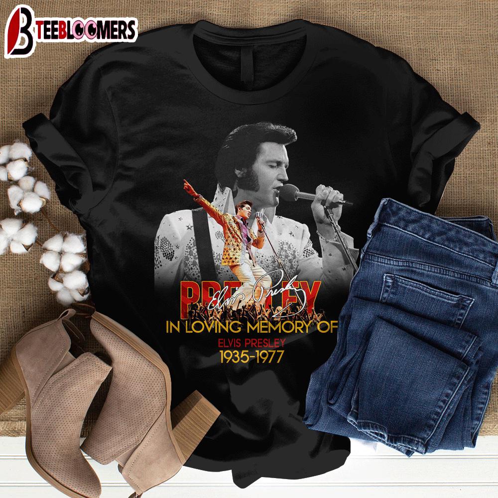 Elvis Presley Crown Unisex T-Shirt For Fans