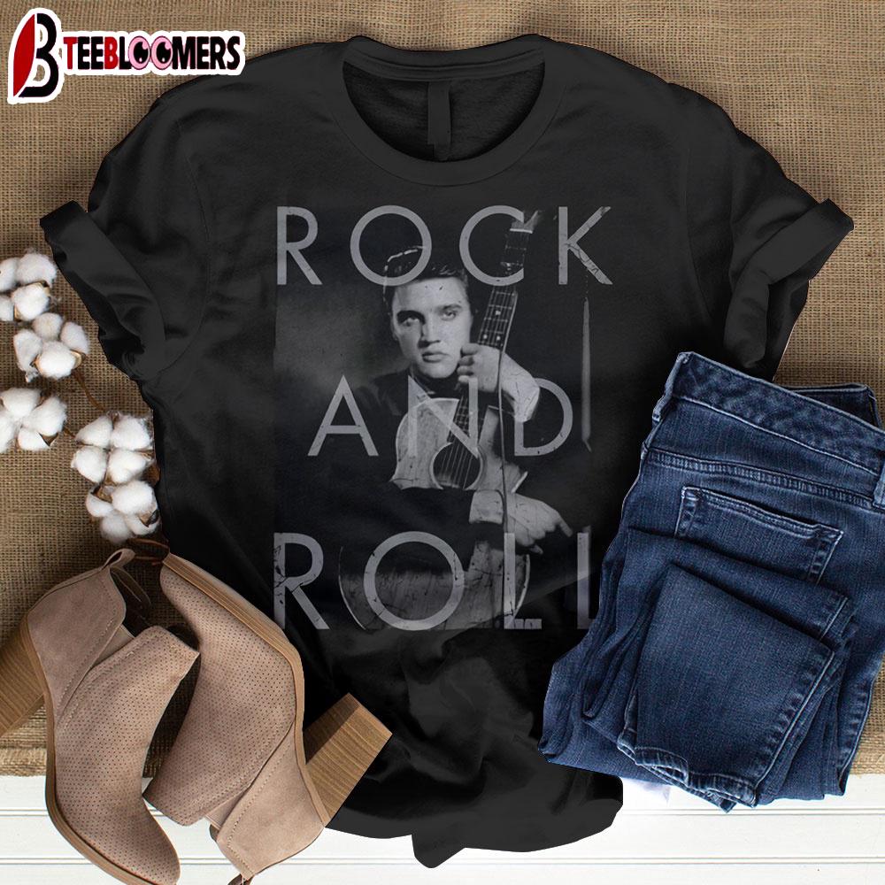 Elvis Presley Gold Unisex T-Shirt For Fans
