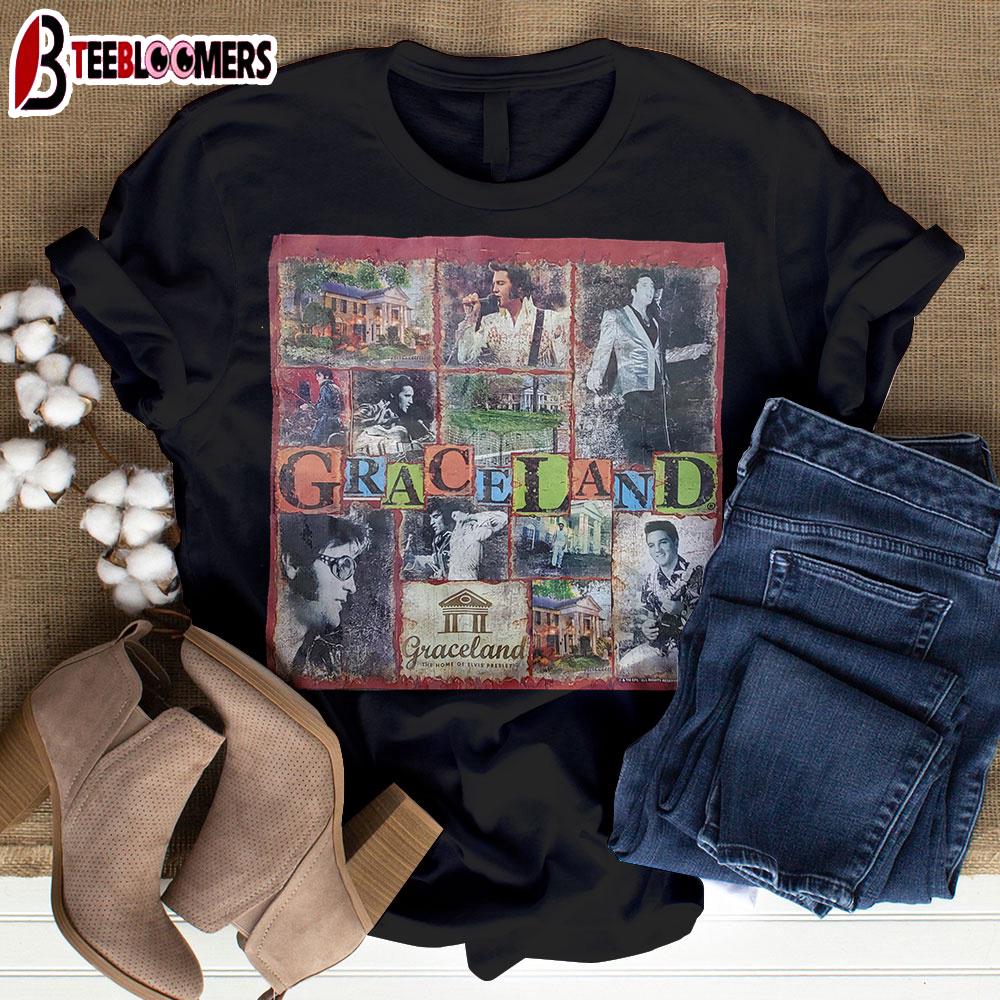 Elvis Presley Legend Music Pattern Unisex T-Shirt For Fans