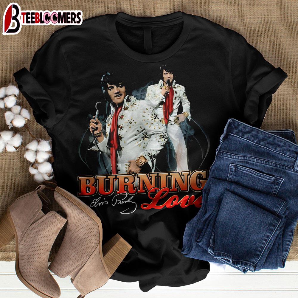 Elvis Presley LiveX Unisex T-Shirt For Fans