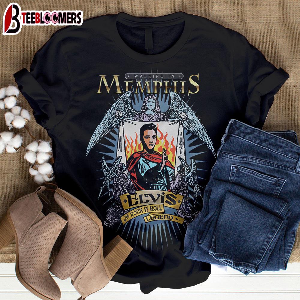Elvis Presley Music Legend Unisex T-Shirt For Fans