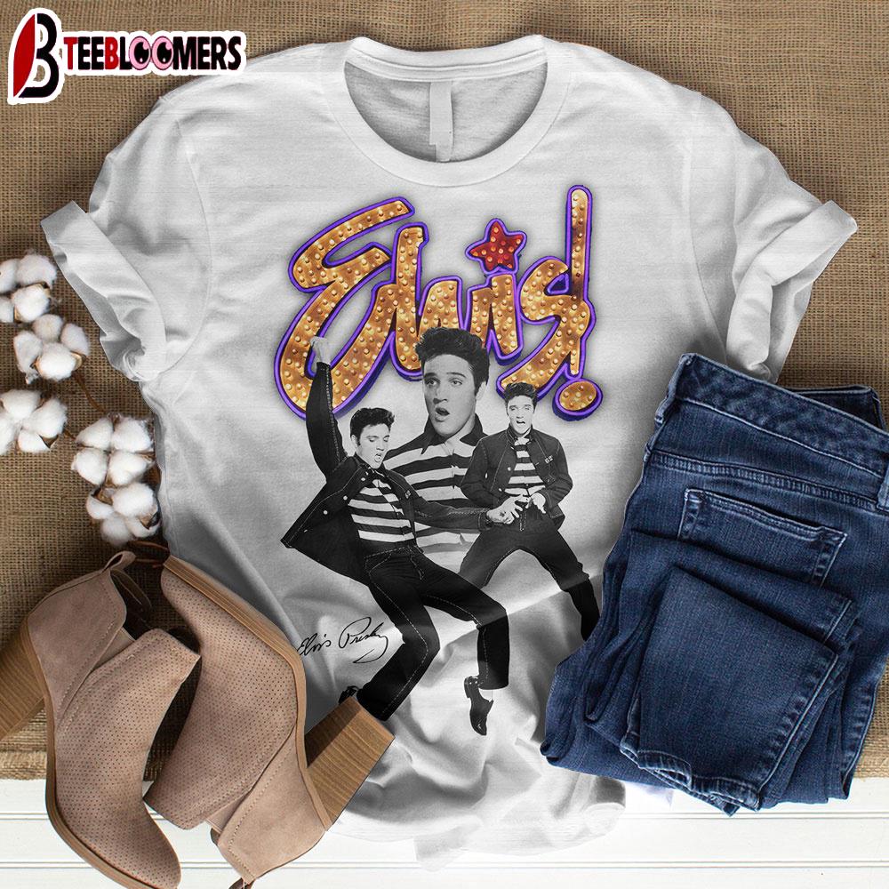 Elvis Presley Rhythm Unisex T-Shirt For Fans