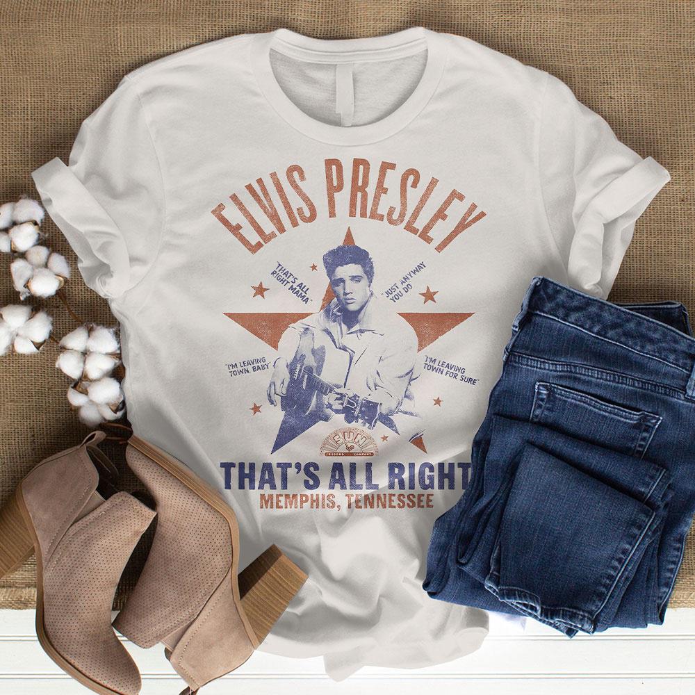Elvis Presley Stage Unisex T-Shirt For Fans