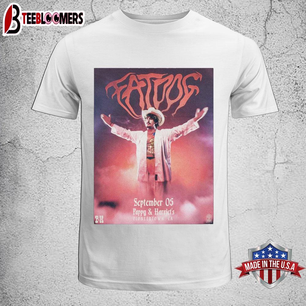 Fat Dog Pappy & Harriet's, Pioneertown, CA Sep 5 2025 Tour Unisex T-Shirt