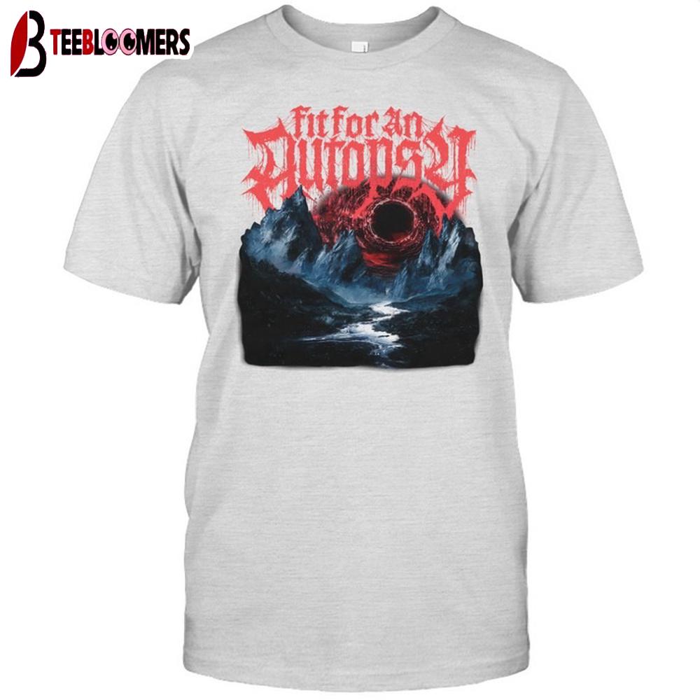 Fit For An Autopsy Red Black Hole Unisex T-Shirts Fit For An Autopsy Red Black Hole Unisex T-Shirts