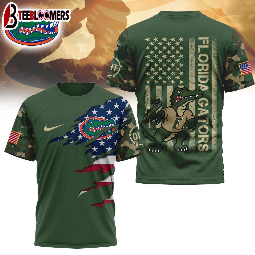 Florida Gators NCAA Veteran 3D Shirt For Fans