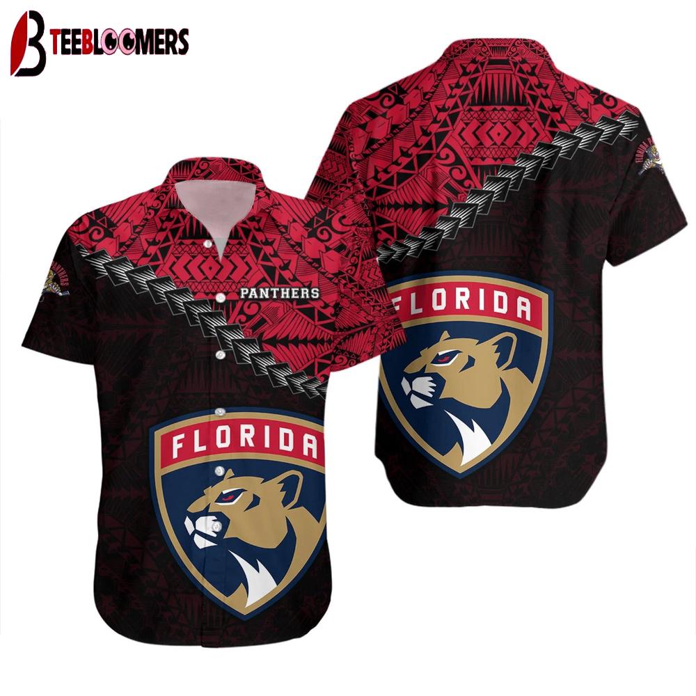 Florida Panthers Tribal Spirit Summer Hawaiian Shirt