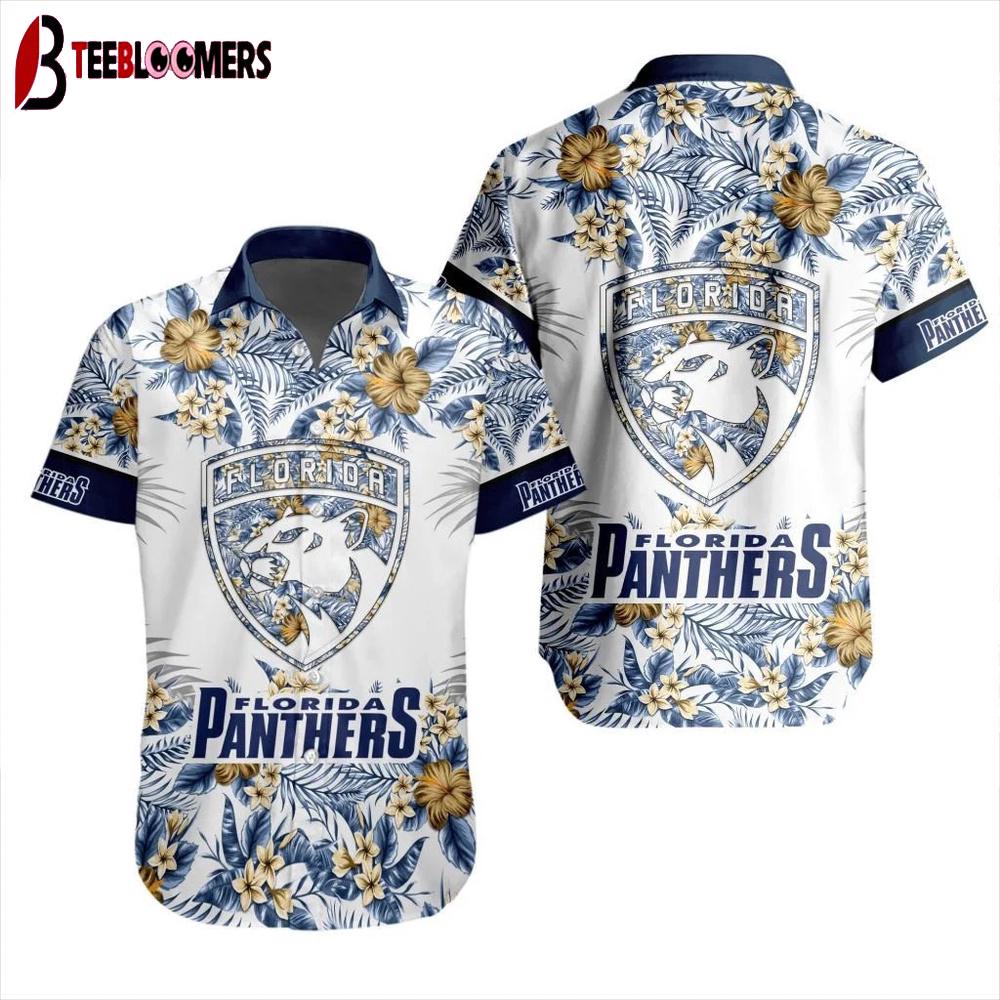 Florida Panthers Tropical Breeze Summer Hawaiian Shirt