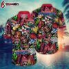 Florida Panthers Tropical Ink Summer Hawaiian Shirt