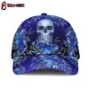 Flower Skull Baseball Cap Gift For Adults