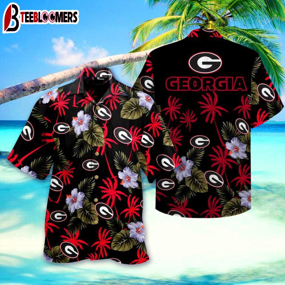 Georgia Bulldogs NFL HAWAIIAN SHIRT & SHORT 3D FOR FANS