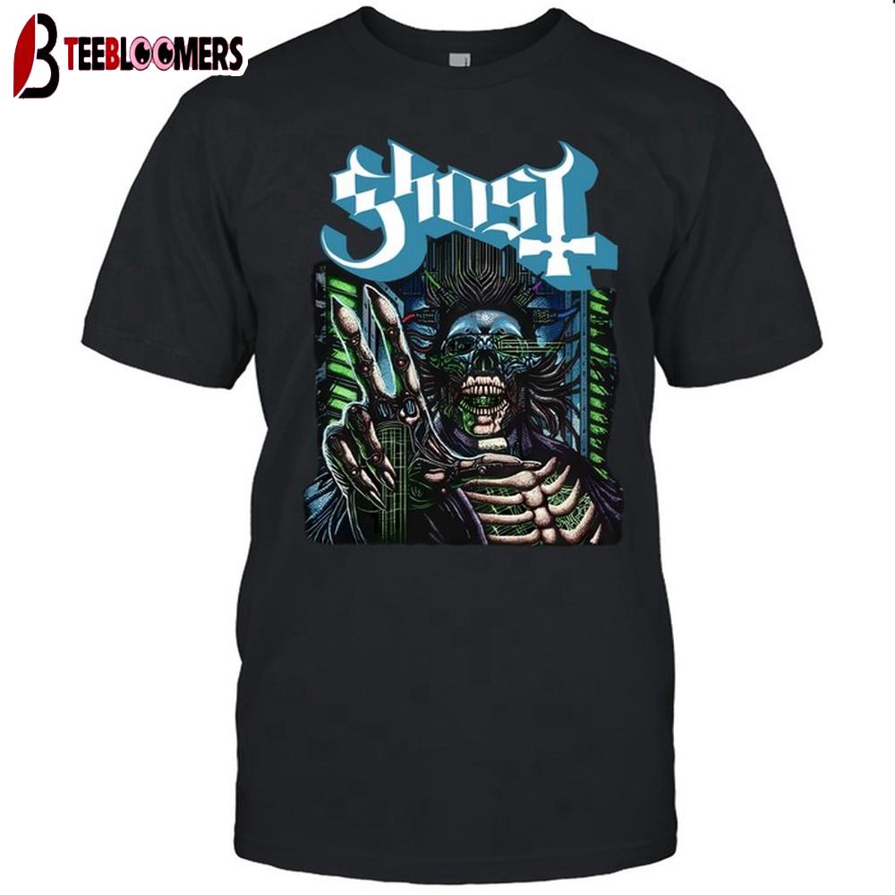 Ghost Cyborg Unisex T-Shirts