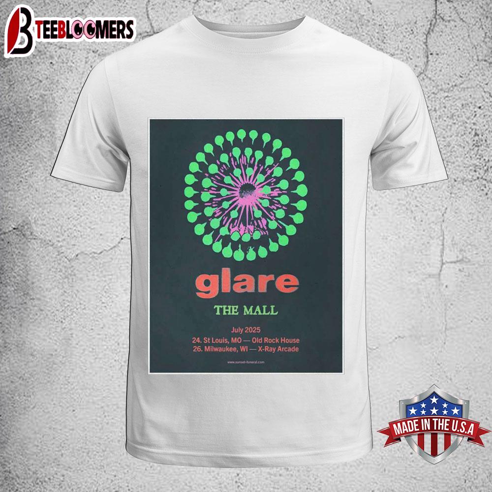 Glare The Mall July 2025 Tour Unisex T-Shirt