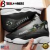 Green Bay Packer NFL Big Logo Football Team Air Jordan 13 Shoes - Gift For Fans