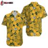 Green Bay Packers Flower Hawaiian Shirt For Fans