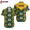 Green Bay Packers Flowers Hawaiian Shirt For Fans