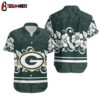 Green Bay Packers Hibiscus Flowers Hawaiian Shirt For Fans
