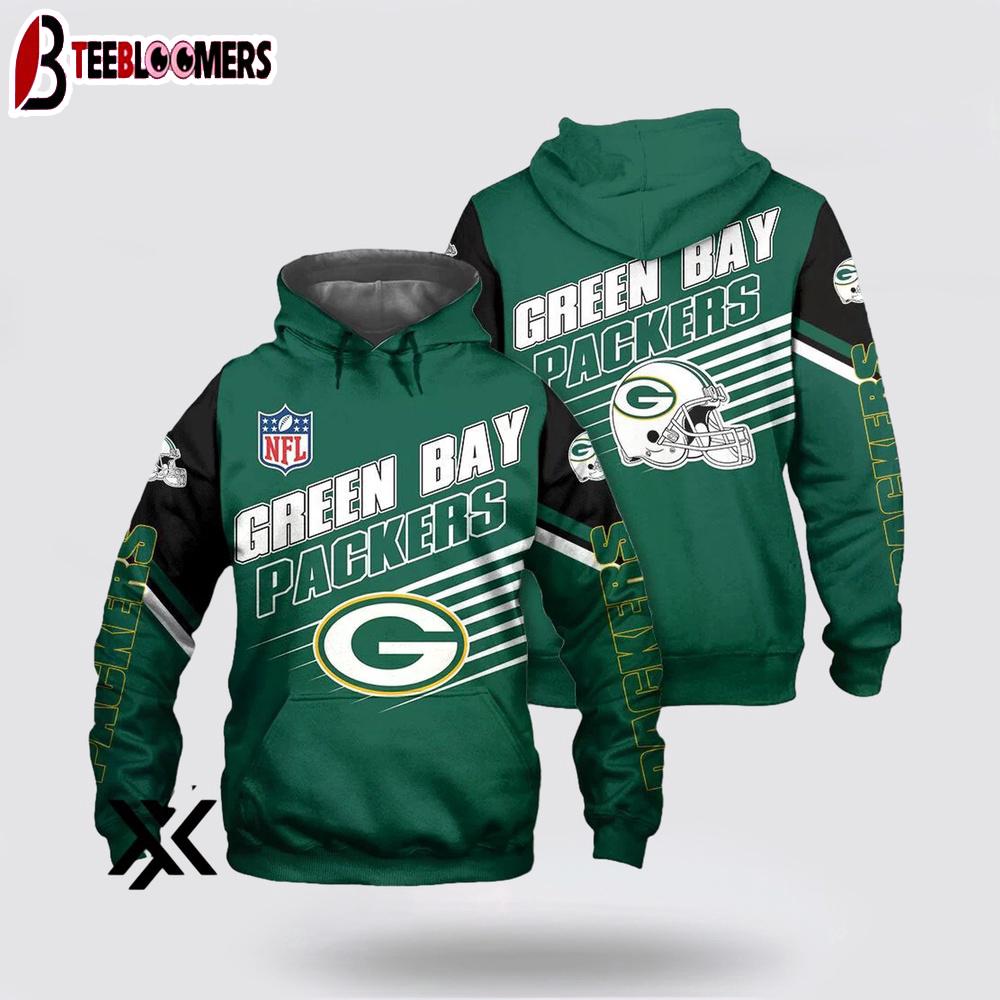 Green Bay Packers NFL 3D Shirt For Fans