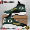Green Bay Packers NFL Big Logo Football Team Air Jordan 13 Sneaker Shoes - Gift For Fans