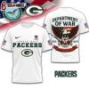 Green Bay Packers NFL Department Of War 3D T-Shirt