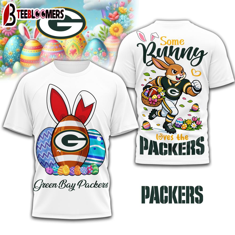 Green Bay Packers NFL Easter Day 3D Shirt For Fans