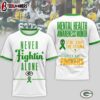 Green Bay Packers NFL Mental Health Matters 3D T-Shirt