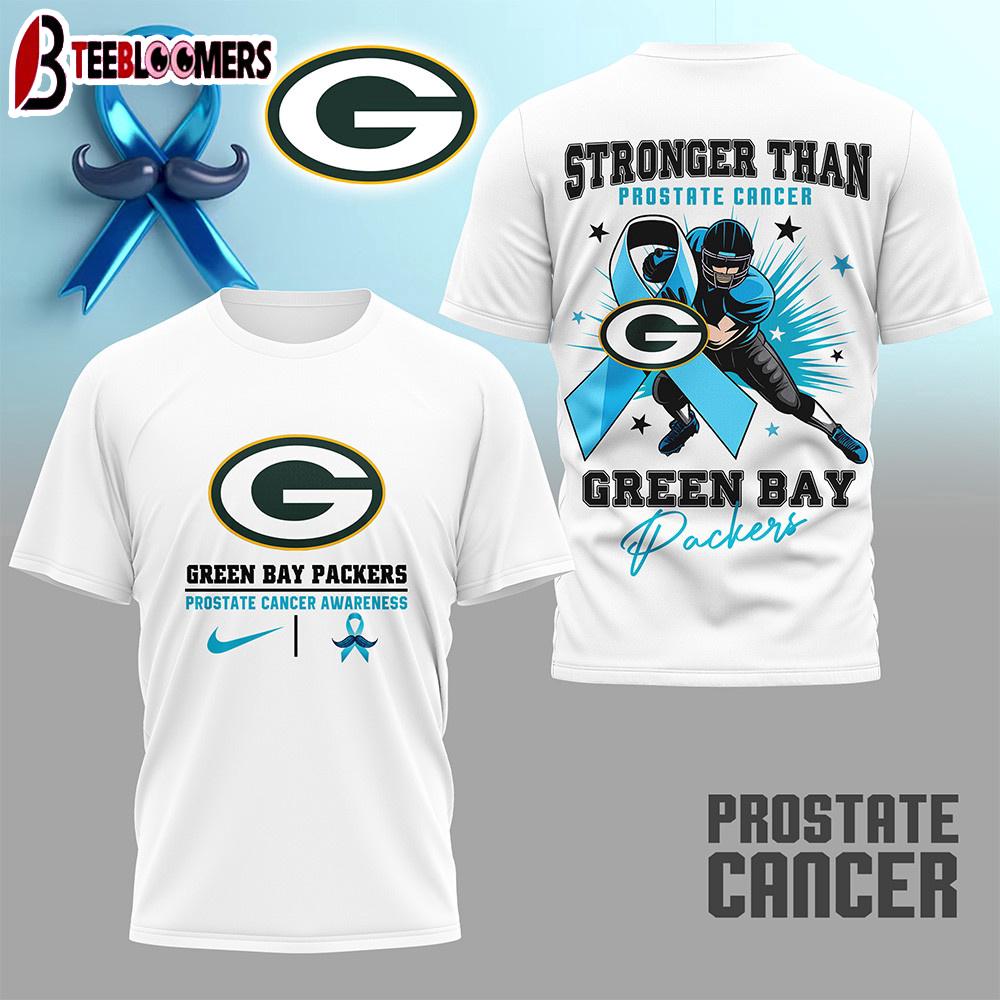 Green Bay Packers NFL Prostate Cancer Awareness Month 3D Shirt