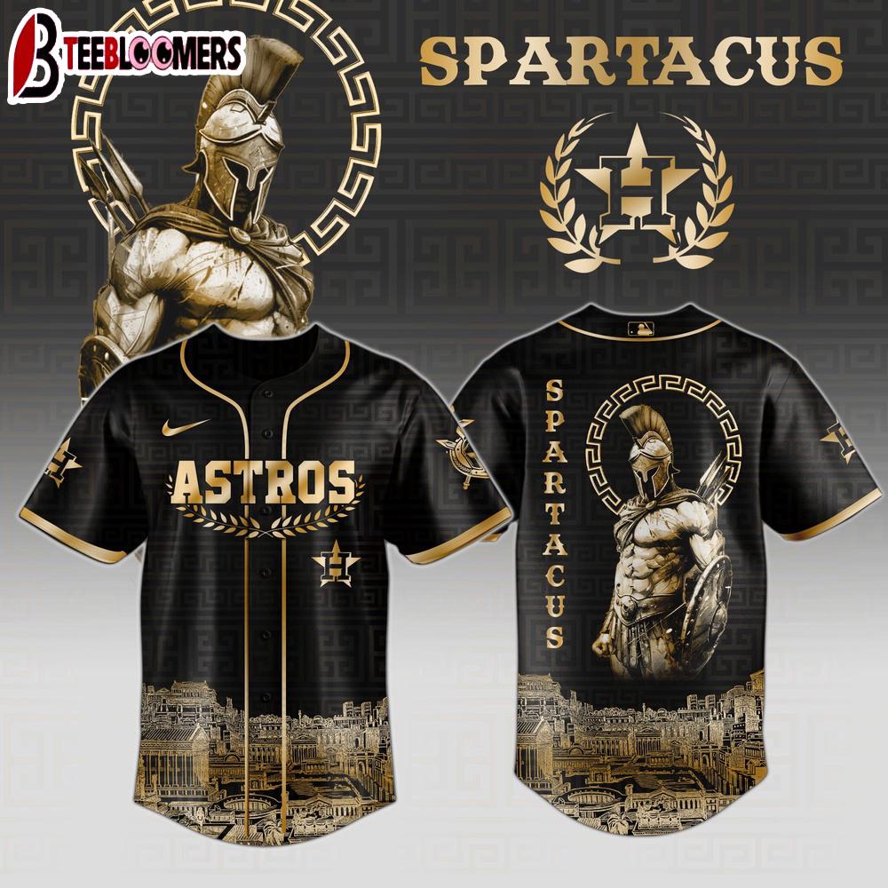 Houston Astros MLB x Spartacus Baseball Jersey Shirt