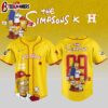 Houston Astros MLB x The Simpsons Baseball Jersey Shirt For Fans
