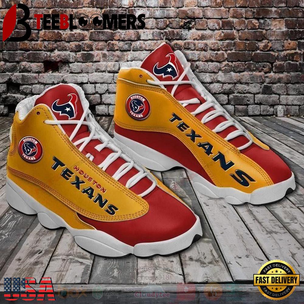 Houston Texans NFL Air Jordan 13 Shoes 2 - Gift For Fans