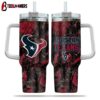Houston Texans NFL Hunting Tumbler 40Oz Handle