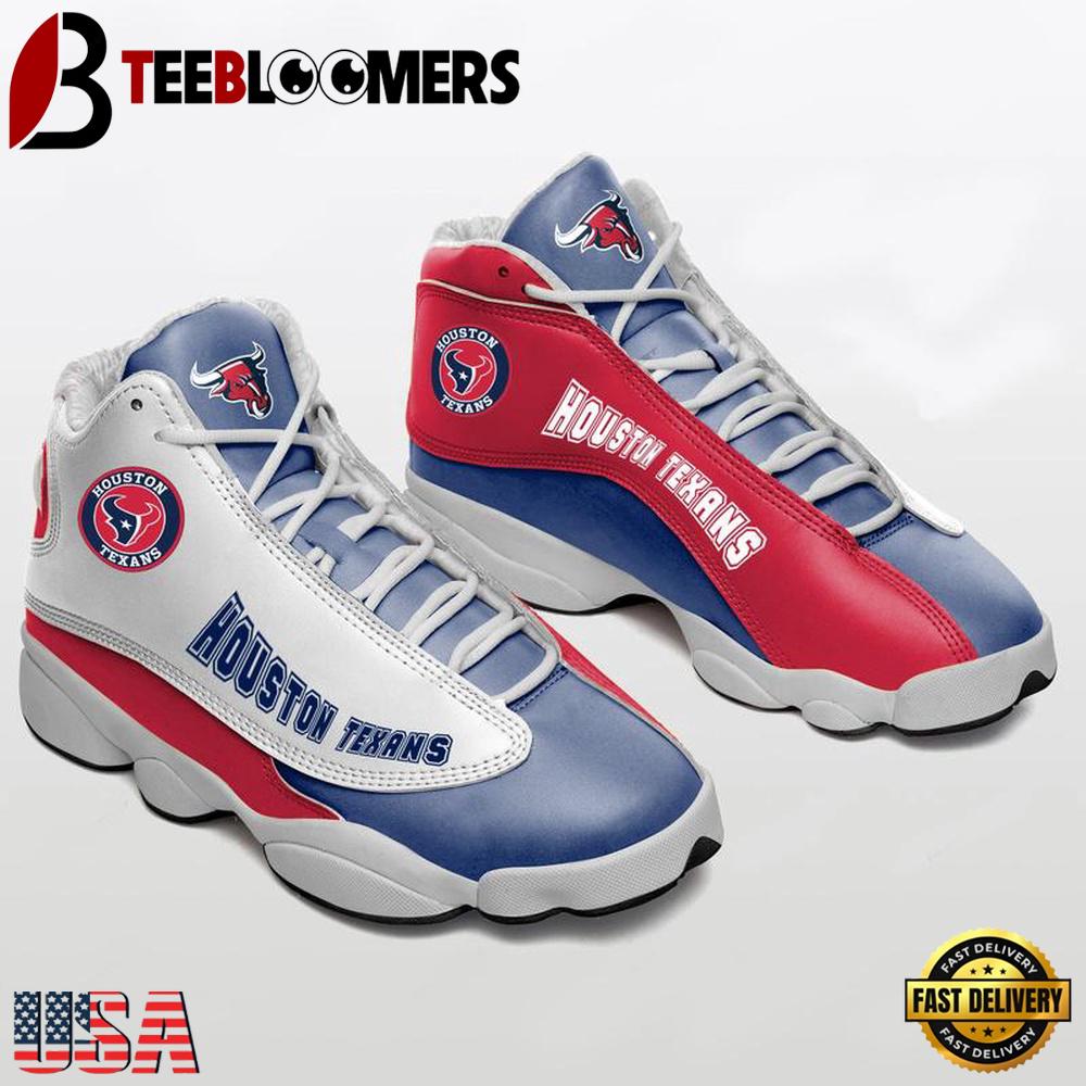 Houston Texans NFL Ver 1 Air Jordan 13 Sneaker - Gift For Fans